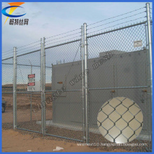 Galvanized Chain Link Fence with Opening Size 50*50mm